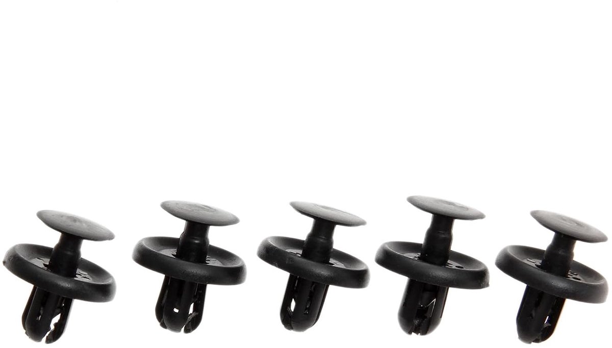 Montagepopnagels 20 stuks - Kunststof - Voor bumpers en spatborden - Eenvoudige installatie - ShopVlot