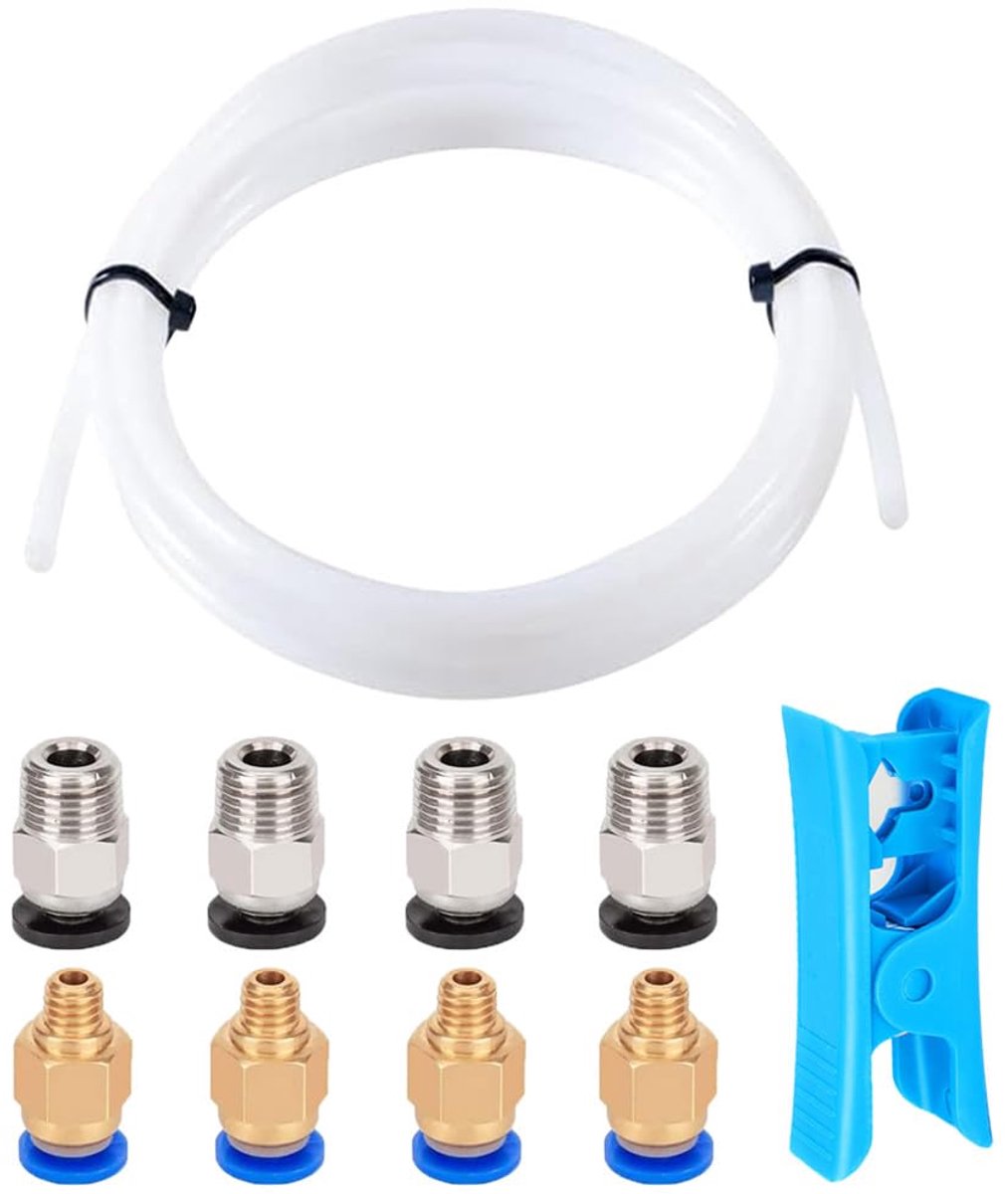 3D printer PTFE Teflon slang - 3 meter - met snijder - hoge temperatuur weerbestendig - ShopVlot