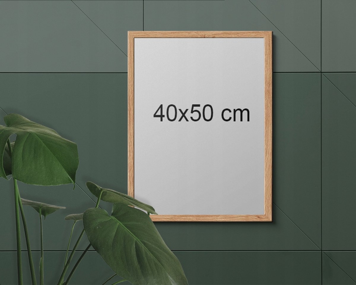 Houten Fotolijst 40x50 cm - Natuurlijk Hout, Klaar voor Uw Foto's