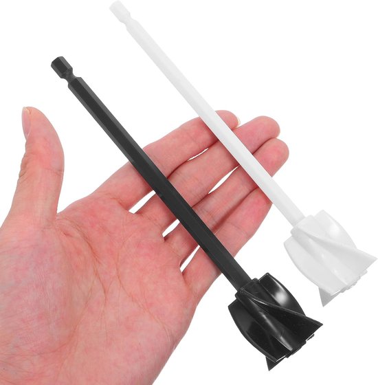 Mixer Peddels - Roerstaven Boormachine - Kleine Mengsels Maken - Spiraalvormig Ontwerp - 16.4 cm - Diverse kleuren — afbeelding 5