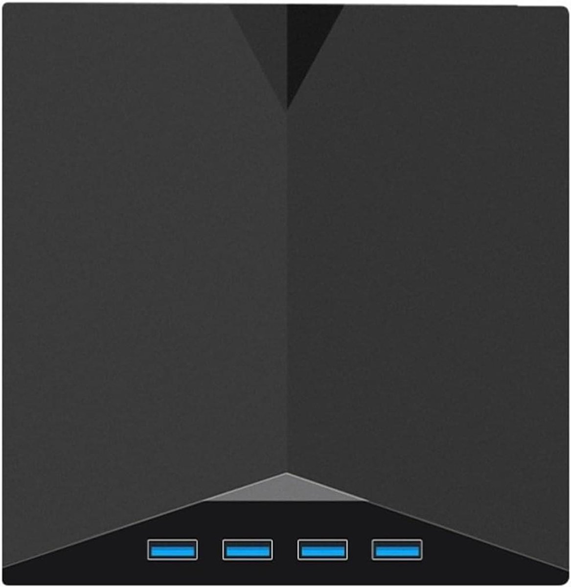 Externe DVD Speler - Draagbare CD Recorder - Films Kijken - USB 3.0 Type-C - Compact Ontwerp - Zwart