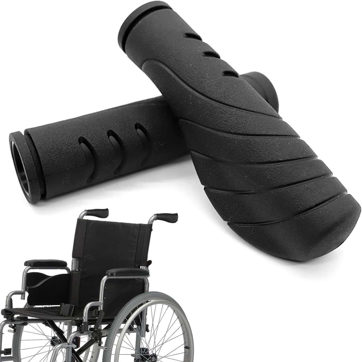 Stokhandgrepen 2 Pcs - Ergonomisch ontwerp - 2.2 cm grip vervanging - Comfortabel en veilig gebruik - SnelShoppen