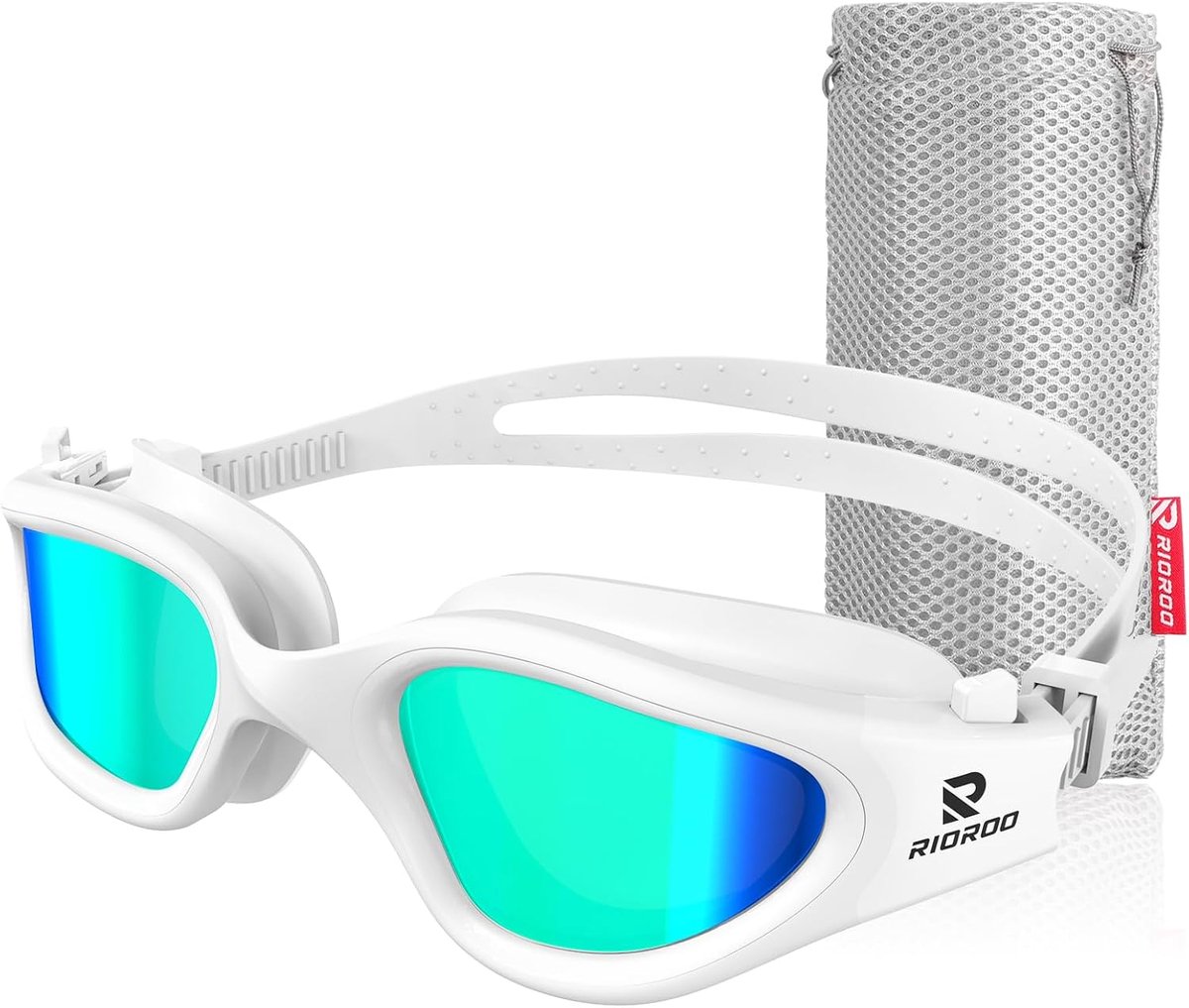Zwembril volwassenen - Gepolariseerd - Lekvrij - Comfortabele zwemgoggles voor tieners - SnelShoppen