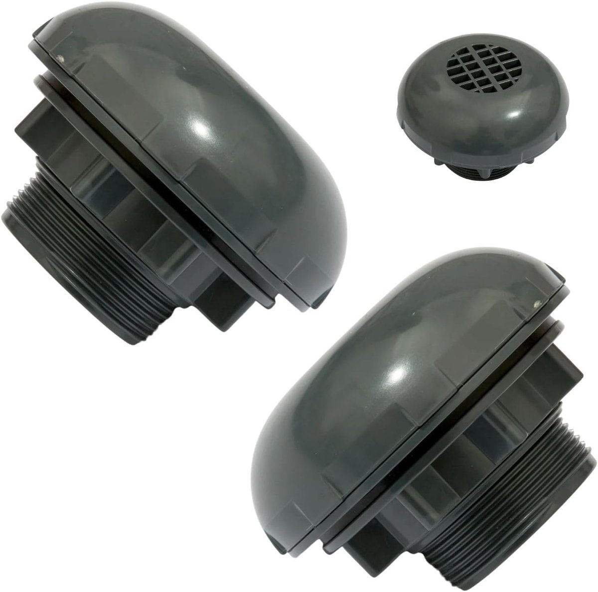 Reservezuigerventiel 38 mm - PVC afsluitkraan - voor 1-1/2 inch slang - onderhoud zwembad - ShopVlot