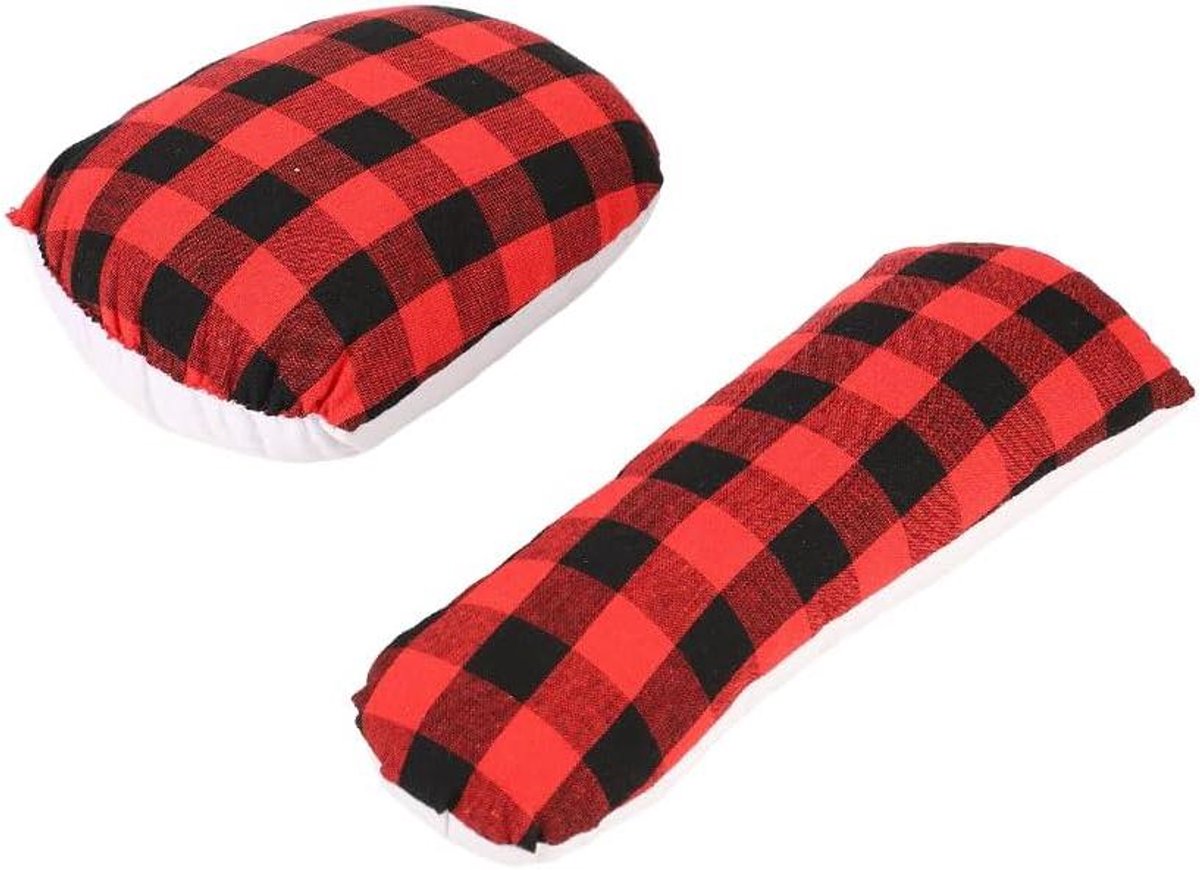 Kleermakersham Naadrol - Persen Strijken - Kleding Maken - Dubbele Maat Set - 2 stuks - Rood