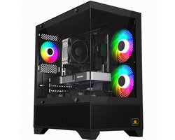Zonbird Black Eagle Game PC - AMD Ryzen 7 5700X - NVIDIA GeForce RTX 5060 8 GB - 32 GB DDR4 - 1 TB SSD - Windows 11 Pro