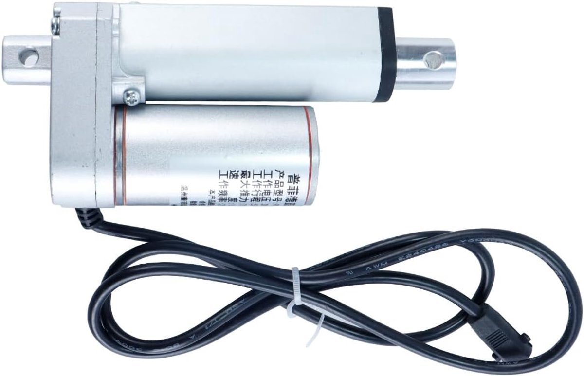 Elektrische lineaire actuator 50mm slag - DC 24V 750N - robuuste constructie - ideaal voor industriële hefsystemen - ShopVlot