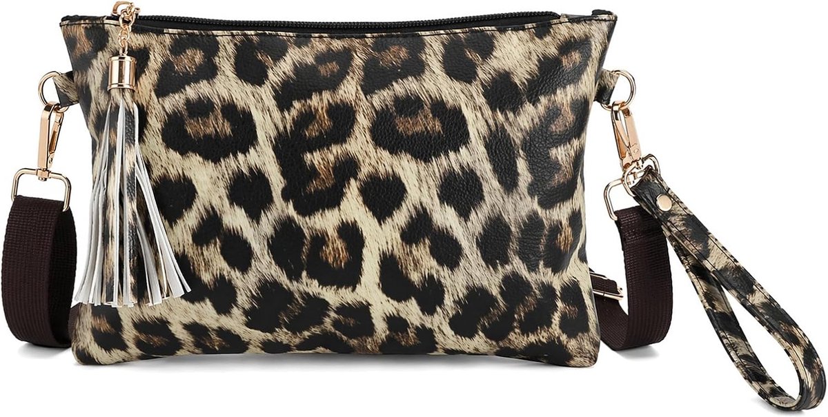 Make-uptas klein - waterafstotend - verstelbare schouderriem - perfect voor handtas - ShopVlot