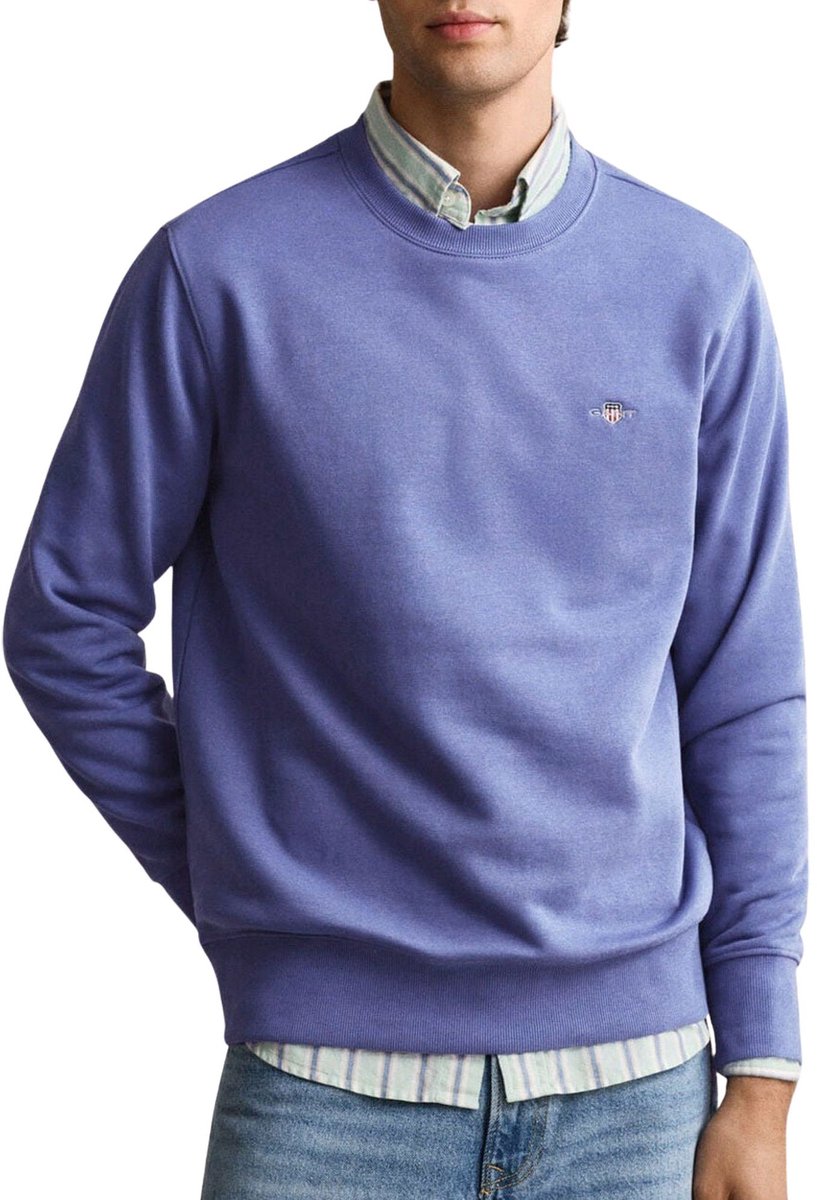 Gant Shield Crew Sweater Heren - Maat M