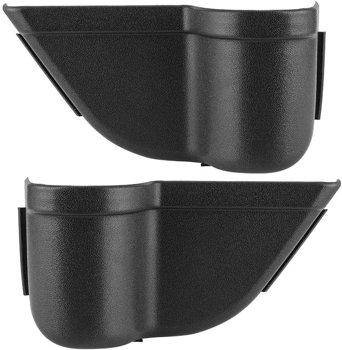 Voordeur opbergdoos 2 stuks - ABS kunststof - antislip compartiment - eenvoudig te installeren - ShopVlot