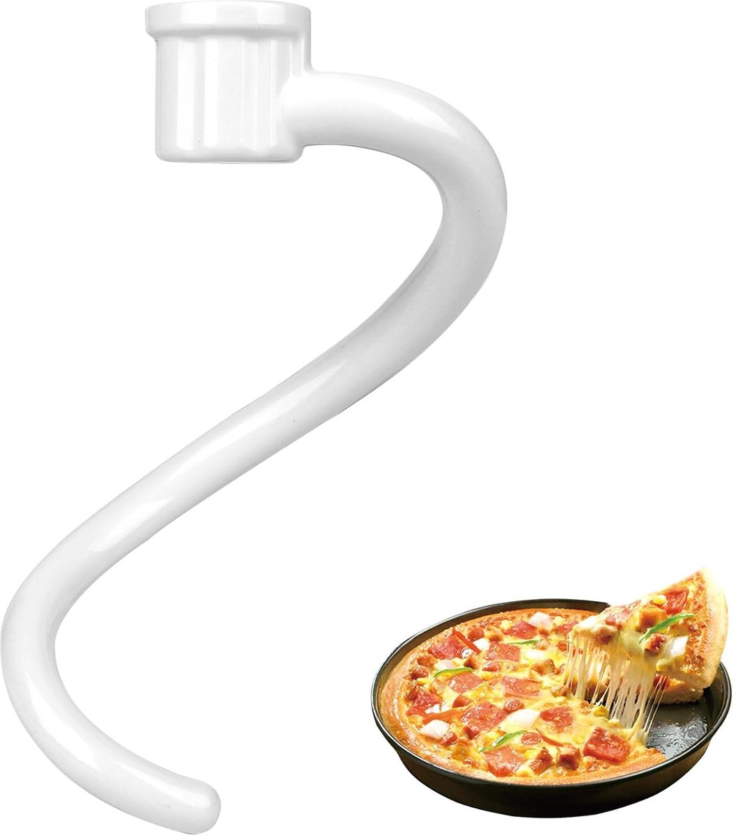 Deeghaak Spiral 1Pcs - Coating - Compatibel met Kitchenaid 5Plus & 6QT - Perfect voor het maken van deeg - ShopVlot