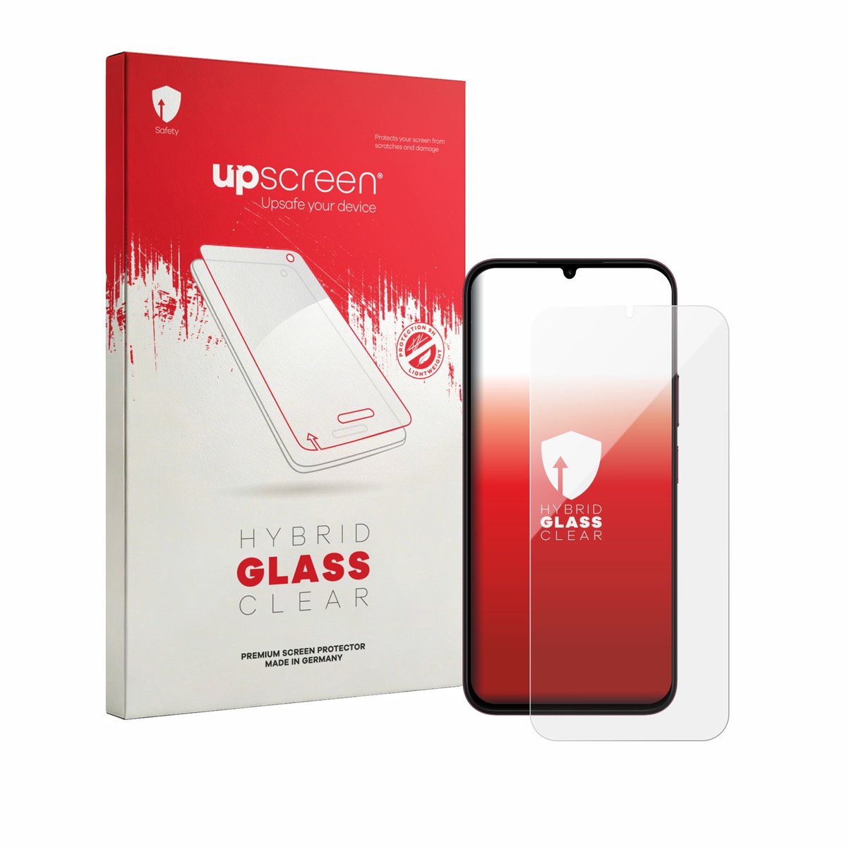 upscreen - Screenprotector voor OnePlus N6X - Folie Beschermfolie Beschermglas transparant