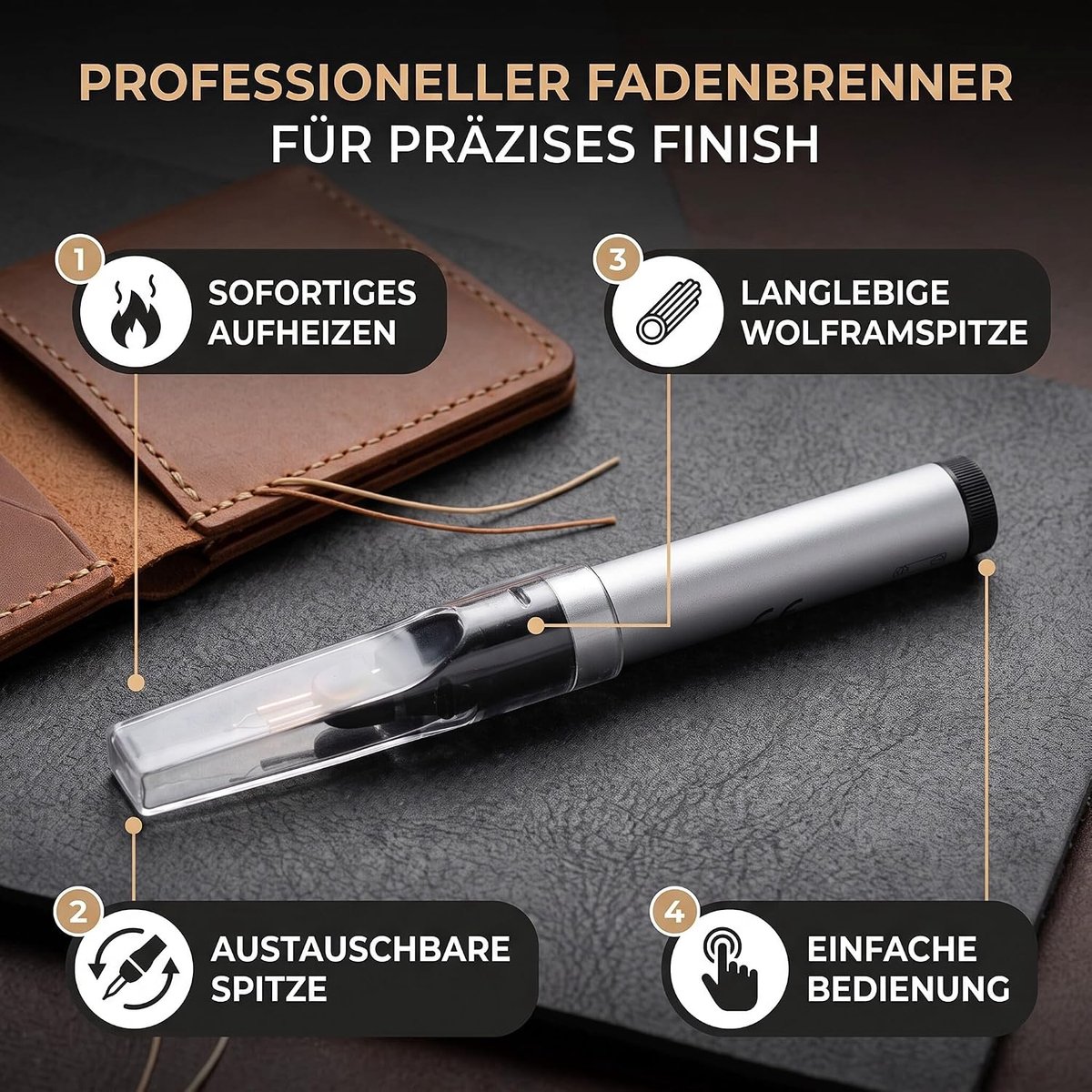 Draadbrandpen - tungsten draad - snellere hittegeleiding - ideaal voor draadbreuk - ShopVlot