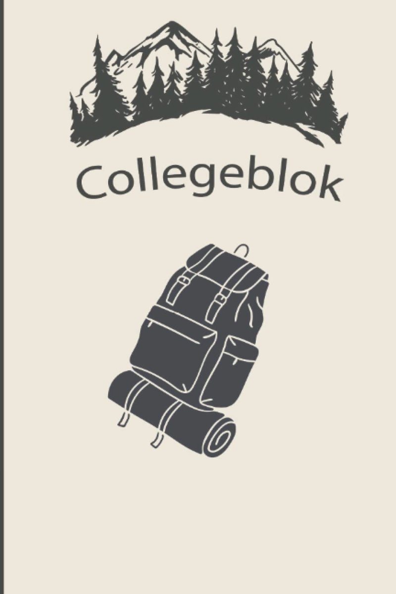 Collegeblok 15 x 22 cm - gelinieerd schrijfpapier - 120 vel - ideaal voor schoolgebruik - ShopVlot