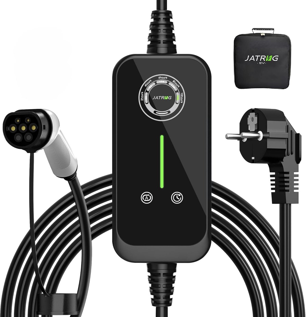 EV Oplaadstation 15m 3.6KW - Type 2 - 16A/13A/10A/8A - Veilig en snel opladen - ShopVlot