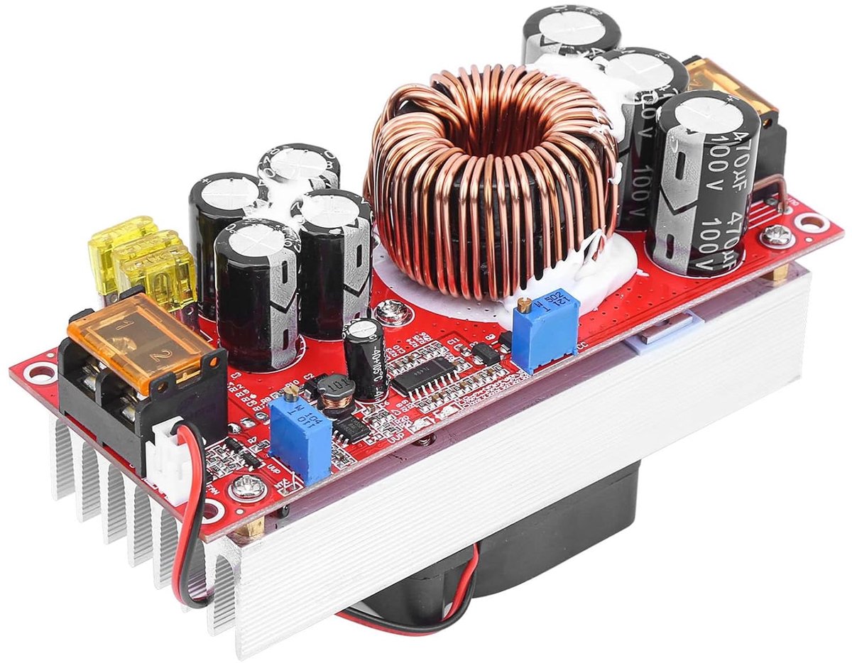 DC-DC Boost Module 1500W 30A - Step-Up Inverter - Constant Power Module - Voor stabiele spanningsupgrade - ShopVlot