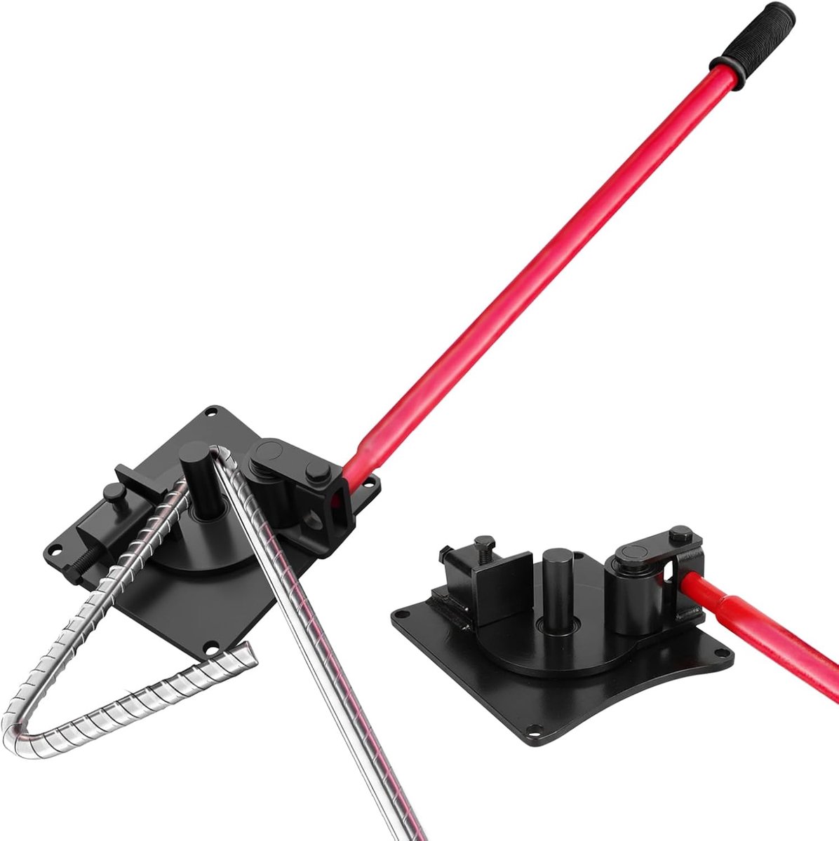 Bendmachine voor staal tot 16 mm - robuust ontwerp - roestvrijstalen handgreep - ideaal voor precisiebuigen - ShopVlot