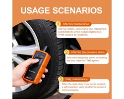Tyre Pressure Monitoring System - RDKS Tyre Sensor - Relearn Tool - Voor optimale bandenspanning - ShopVlot