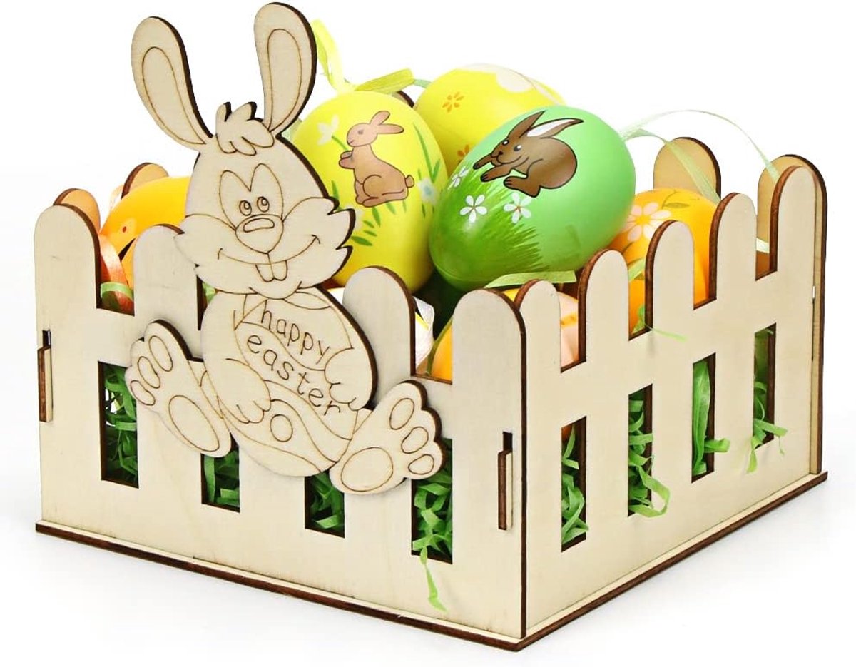 Paasmand voor Kinderen - Schattig Konijn Ontwerp - Ideaal voor Paaseieren - Train praktische vaardigheden - ShopVlot