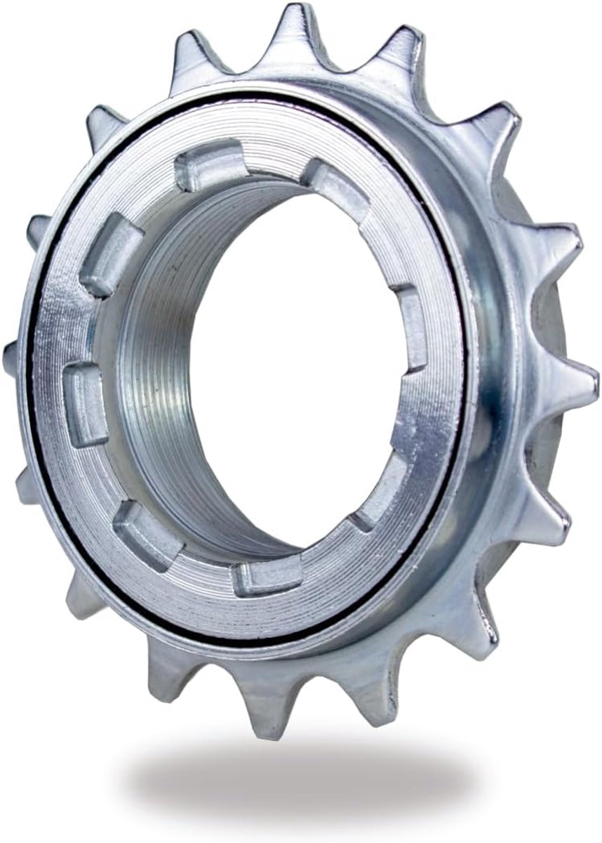 Fiets Freewheel 16T/18T - Hoogwaardige staal - Voor 1/2'' x 1/8'' ketting - Geschikt voor achterwiel - ShopVlot