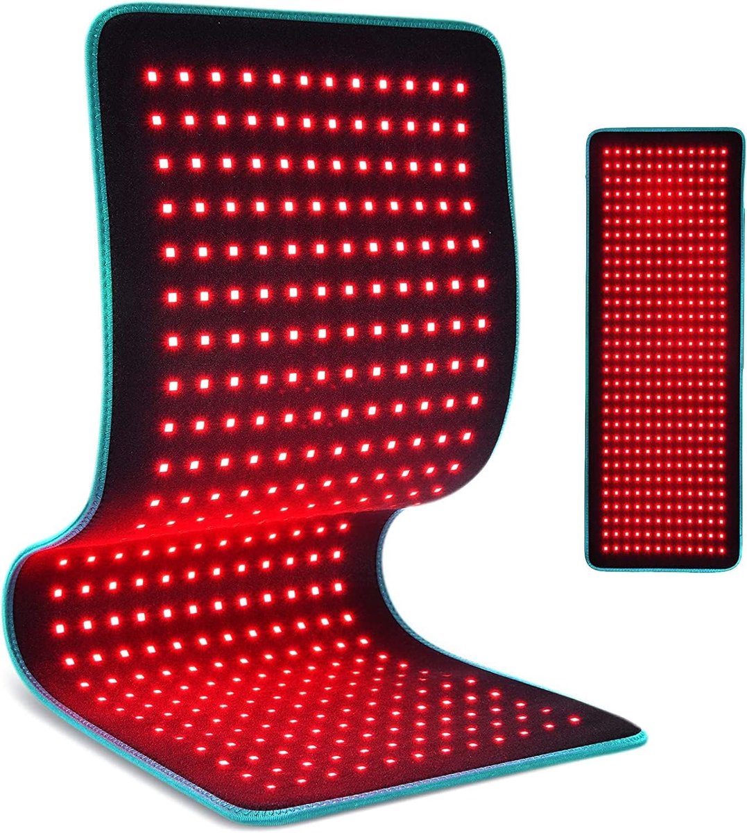 Rood lichtlamp 80 x 30 cm - 360 LED's - 660 nm en 850 nm infrarood - pijnverlichting en spierontspanning - ShopVlot