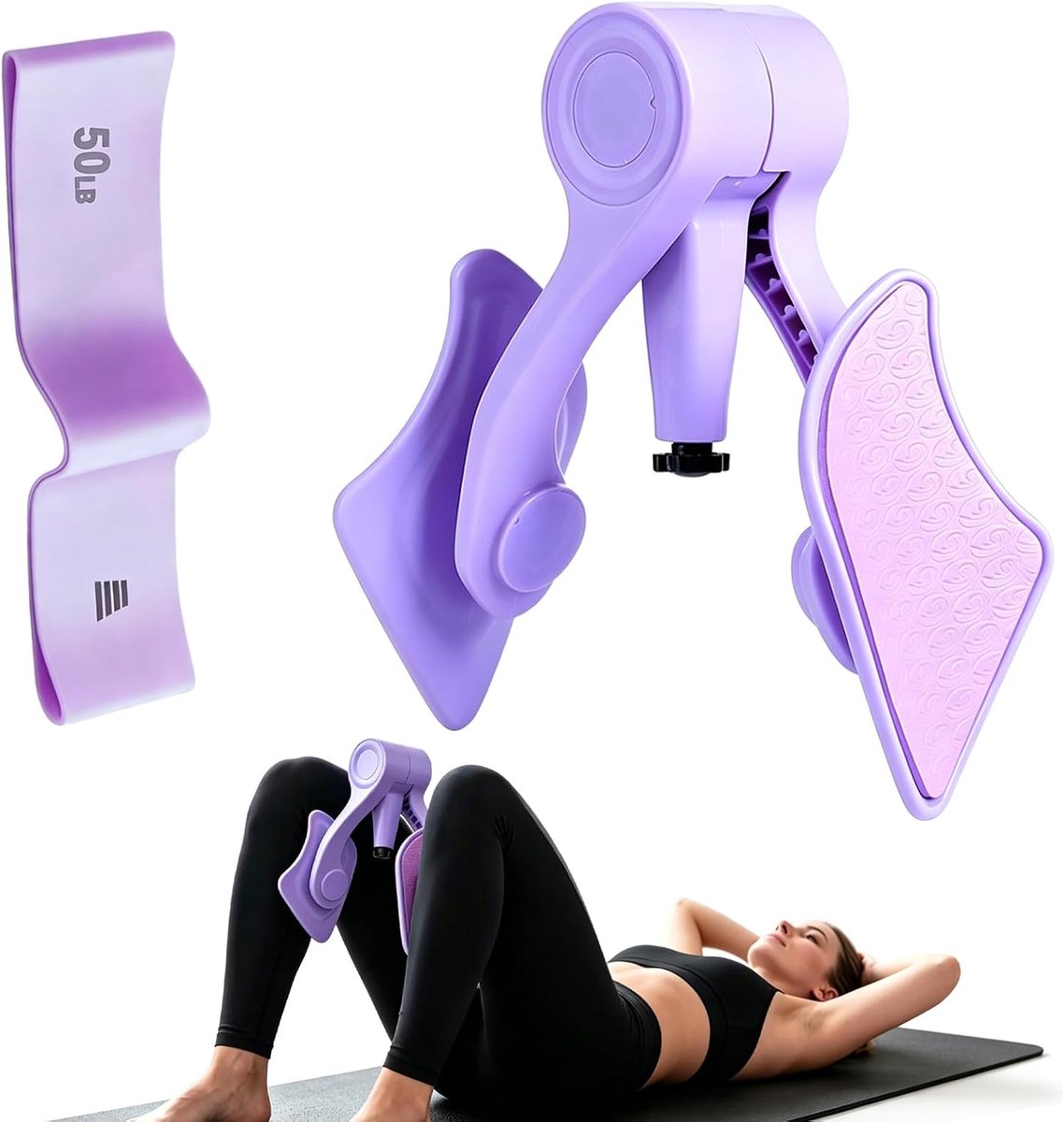 Thigh Master 3-13 kg - Verstelbare Weerstand - Multifunctioneel - Effectieve Spiertraining voor Benen - ShopVlot