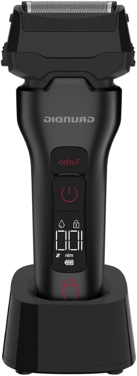 Scheerapparaat Folie Trimmer - Elektrische Scheerapparaat - Glad Scheren - Gekleurd Design - 230 g - Zwart Rood