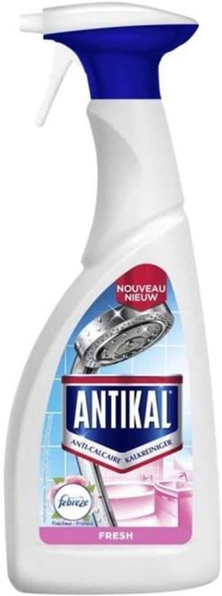 Fresh spray 500 ml - Antikal met Febreze - 3 stuks - Frisse geur voor in huis - SnelShoppen