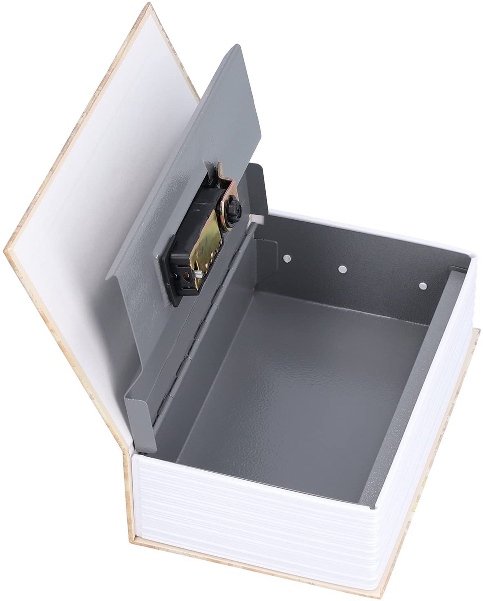 Boekenkluis met combinatieslot 18 x 11,7 x 5,6 cm - Parijse toren staal - verborgen opbergdoos - SnelShoppen
