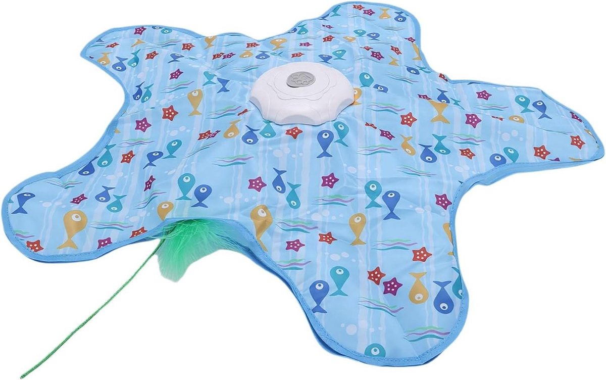 Interactief kattenspeelgoed - Katten spel Katten vermaak - Activeren van katten - Beweegbare veer onder mat
