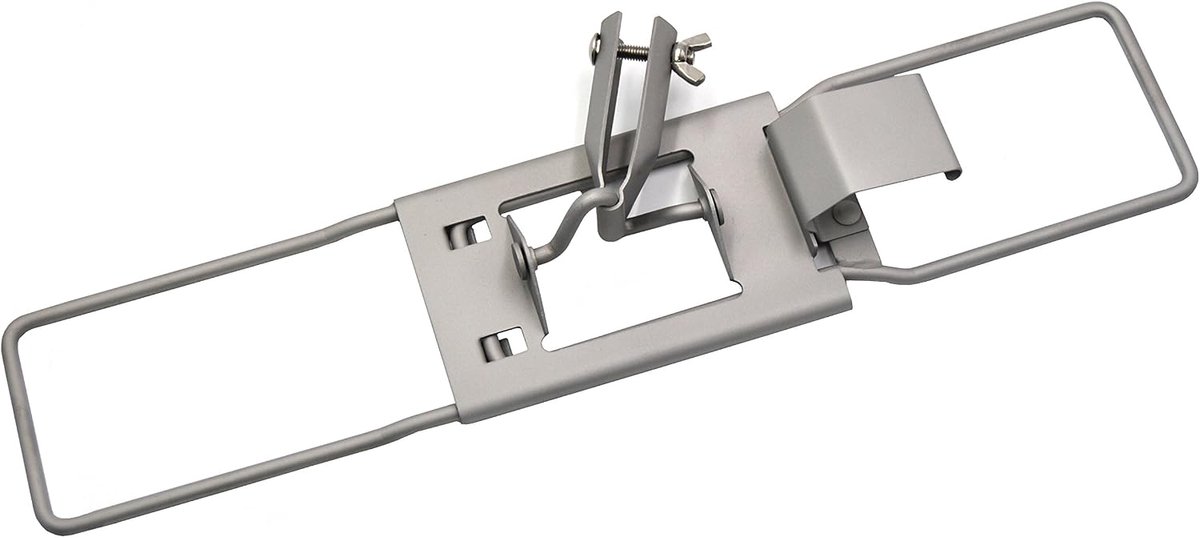 Bodenexpress Vloerwisserhouder, 42 cm van metaal, met bevestigingsschroef compatibel met Hara