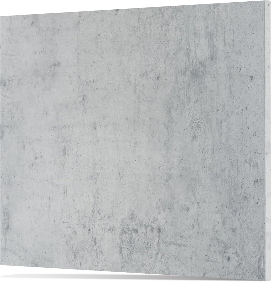 Frontpaneel Vaatwasser - Deurpaneel Vaatwasser - Keuken Opfrissen - Krasbestendig Melamine - 565 x 594 mm - Lichtbeton