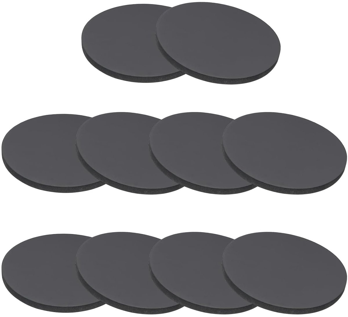 10 stuks rubberen sluitringen, 45 mm x 3 mm (OD x dik), ronde rubberen bussen, afdichtingen, rubberen afdichtingen, afstandshulzen, rubberen afdichting voor huis, auto-accessoires