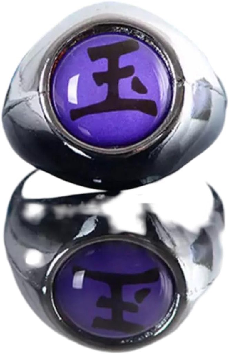 Ringen van de organisatie Ninja - Cosplay - Verstelbaar van metaal - One Size Fits All - Zonsopgang