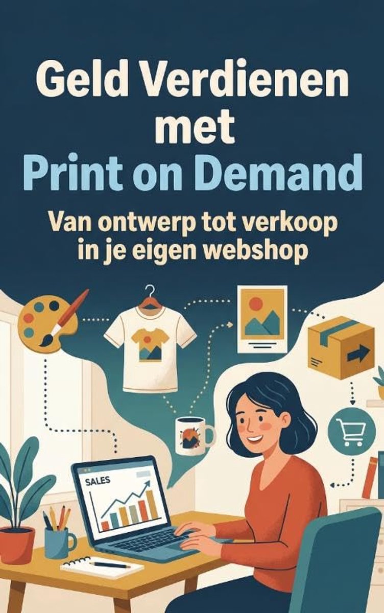 Verdienen met Print on Demand: Van ontwerp tot verkoop in je eigen webshop