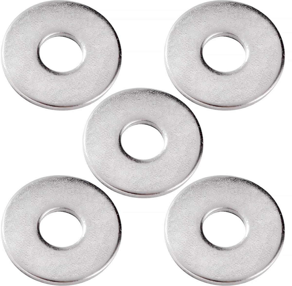 Platte Reparatiering, 304 Roestvrijstalen Ring, Platte Penny Ringen voor Schroeven en Bouten