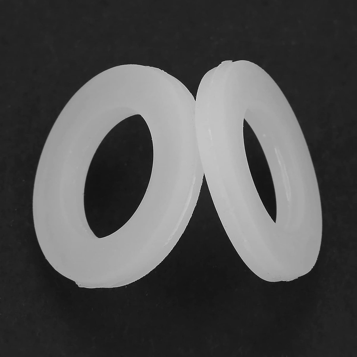 12st Siliconen Pakkingen Platte Ringen Rubber O Ring Afdichtringen Assortiment Kit Gebruikt Om Kraan Pijp, Kraan, Balg Slang (3/4)