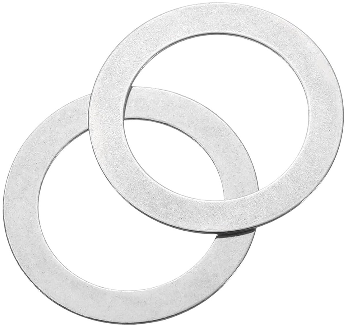 60 stuks sluitringen, M17 x 24 x 0,3 mm, 304 roestvrij staal, sluitringen, platte afdichtingen, ringbevestigingen, sluitringen, set voor schroeven, moeren, schroefdraadstang