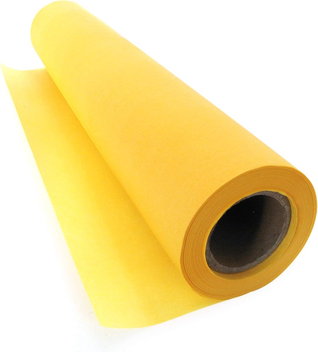 Schetspapier tekenrol zijdepapier patroonpapier overtrekpapier rol geel traceerpapier transparant papier halfdoorzichtig A3 A4 30 g/m² 30,5 cm x 45,7 m