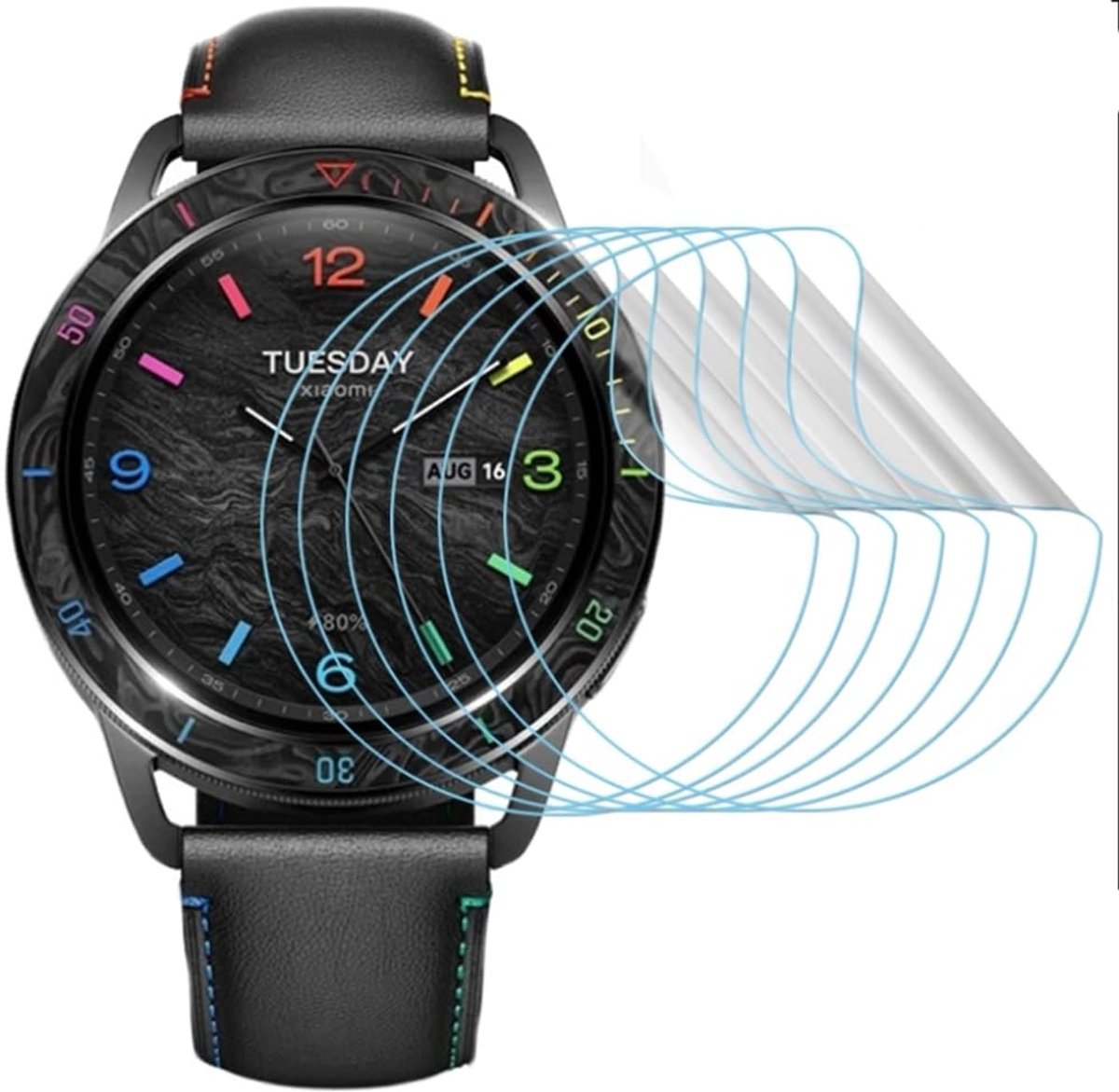 Smartwatch TPU Film voor Xiaomi Watch S3 1.43" - Bescherming - Krasbestendig - Optimaal gebruiksgemak - SnelShoppen