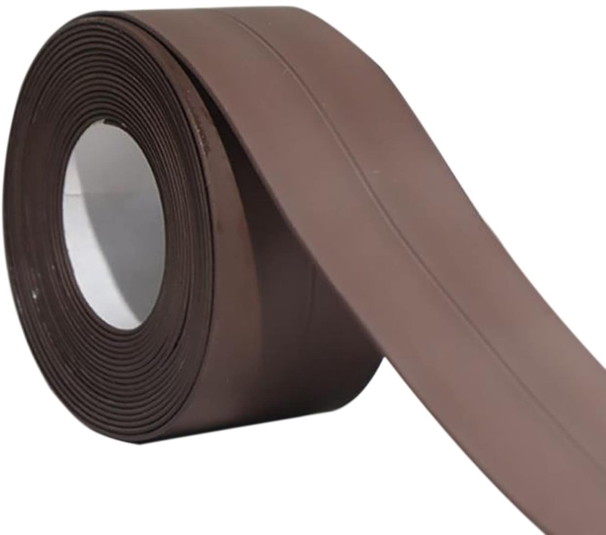 PE-voegenstrips, zelfklevende flexibele plakband, waterdichte afdichtingstape voor keuken, badkamer, badkuip, toilet, muur, vloer (327,7 x 3,8 cm)