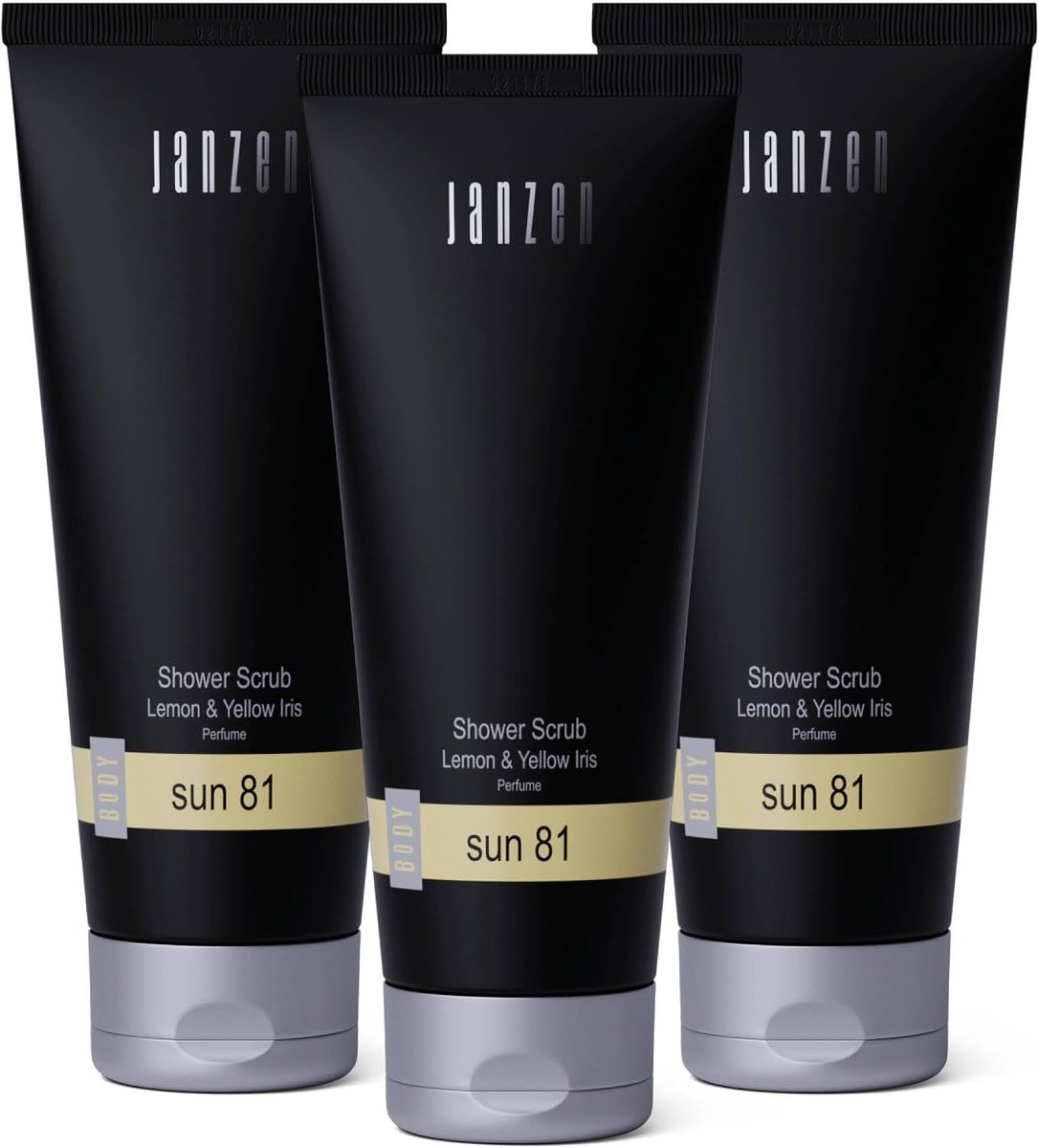 Douche Scrub 3-pack - Sun 81 - Verfrissend - Voor een zijdezachte huid - SnelShoppen