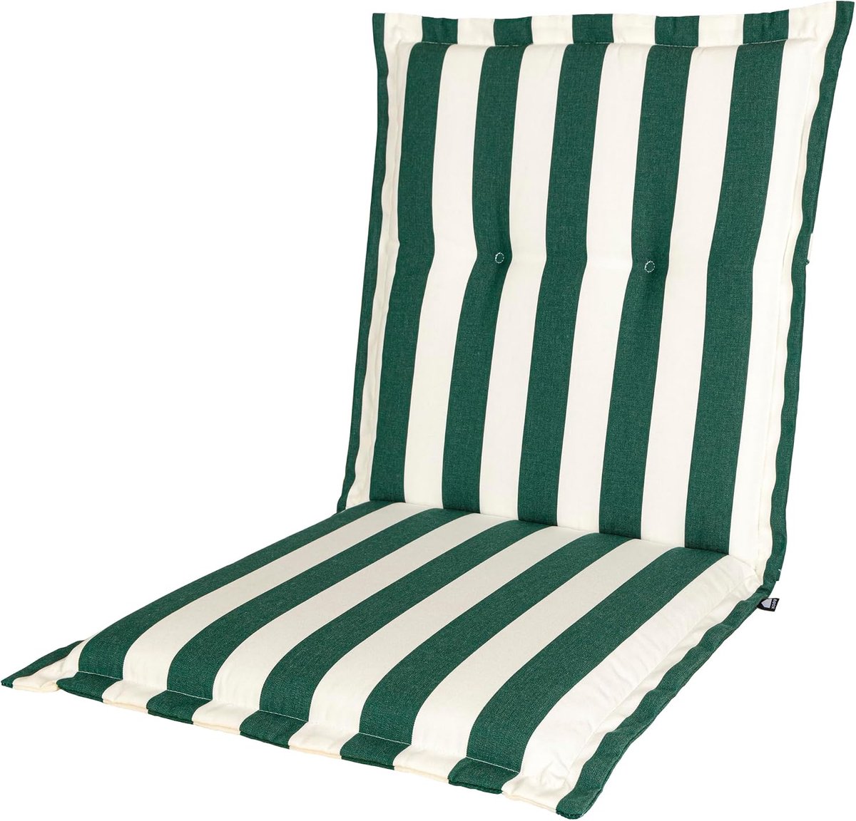 Tuinkussen hoge rug Mila 125 x 50 cm - Forest Green - Stevig schuim - Extra comfort voor buiten - SnelShoppen