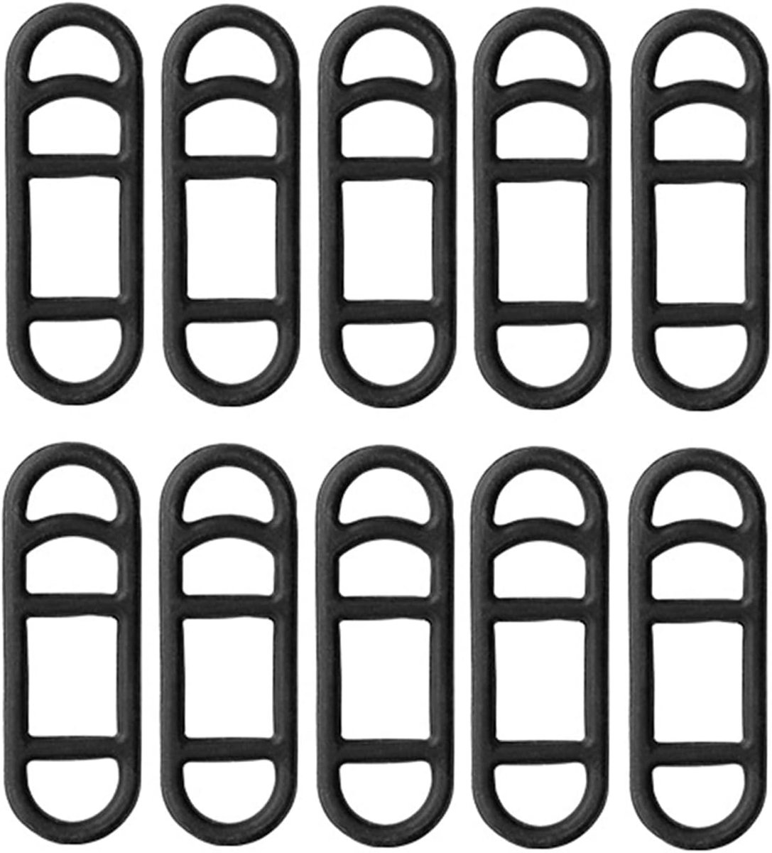 20 stuks siliconen band voor fietslampen, rubberen ringen houder voor zaklamp, fiets siliconen riem voor Sigma achterlicht en racefiets licht, rekbare rubberen band voor bevestiging van fietslicht