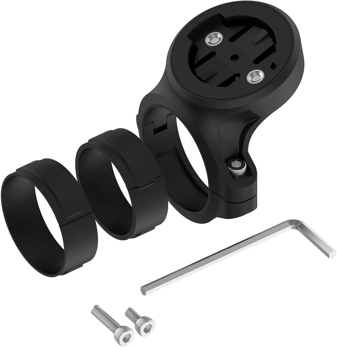 Zadelpen Quarter Turn Mount Compatibel voor Garmin Varia Edge Achteruitkijkradar Achterlicht Mount Fiets Zadel Zadelpen Mount Fit 25.4mm 28.6mm 31.4mm Bars Zadelpen