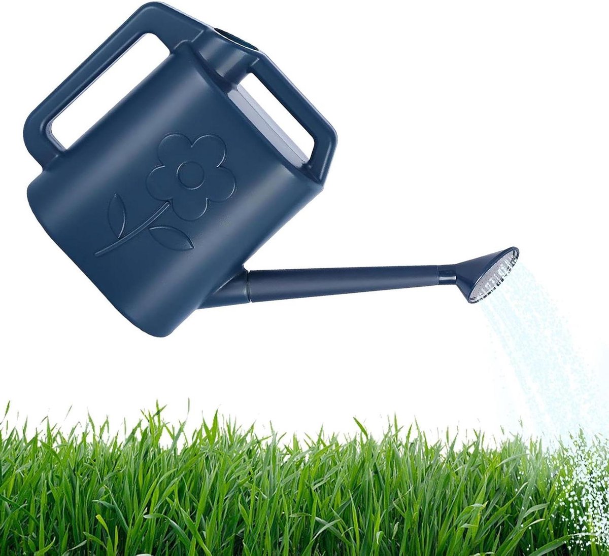 Grote Gieter - Waterkan Planten - Planten Water Geven - Verstelbaar Mondstuk - 7.5 Liter - Donkerblauw