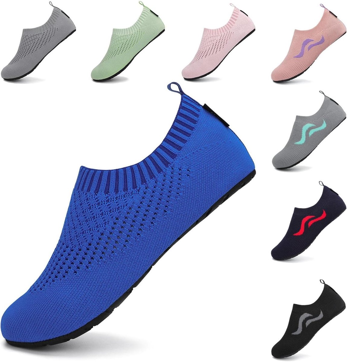 Duikschoenen voor dames en heren, waterschoenen, surfen, strand, hardlopen, watersport, ademende schoenen, elastisch, antislip, superlicht, uniseks