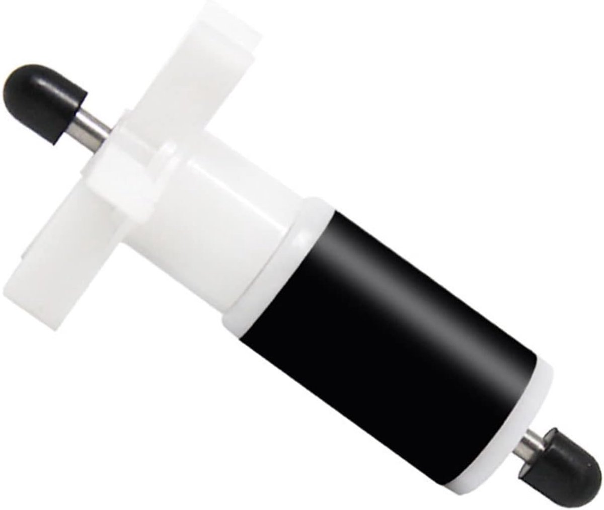 Turbine voor dompelpomp, met as en kogellagers, reserverrotor voor golfkouder, reservefilter voor turbine met dompelpomp, voor reservefilters voor aquariumwissel