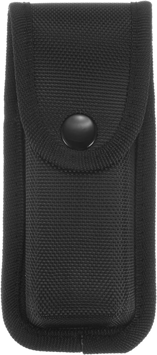 Nylon zakmes schede 15,2 cm x 6,6 cm Horizontale Verticale Draag Riemlus Multitool Zakmes Riemschede voor Buiten Gebruik Zwart