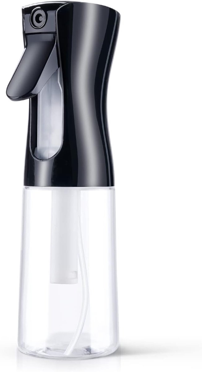 Spray Water Haarverstuiver, Kappersfles (200ml, Zwart)